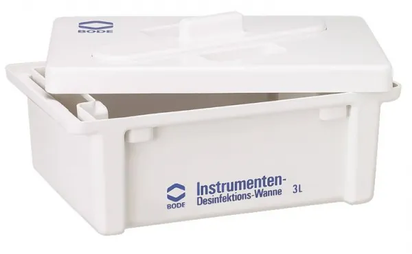 Bode Instrumenten Desinfektionswanne 3 Liter mit Sieb und Deckel