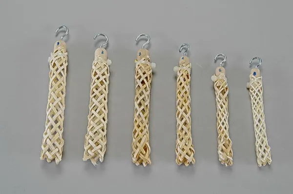 Finger-Extensionshlse Bast-Geflecht, einzeln Gr. 4