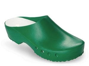 Schürr OP-Schuhe, CHIROCLOGS Classic, grün, Wechseleinlage, für Damen und Herren Gr. 45