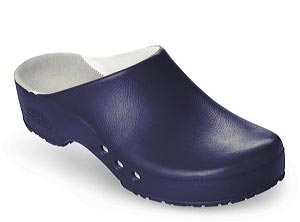 Schrr OP-Schuhe, CHIROCLOGS Professional, blau, mit Fersenriemen, fr Damen und Herren Gr. 41