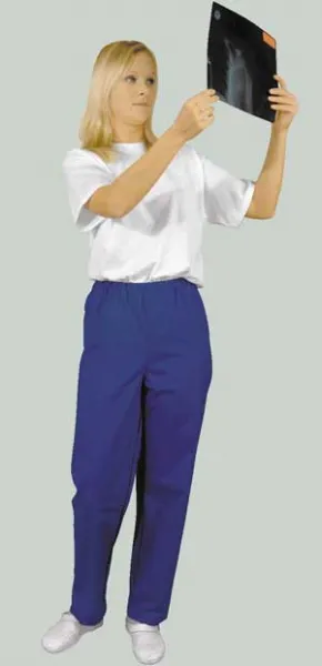 OP-Hose Bochum kornblau, 100 % Baumwolle rundum Gummizug im Bund fr Damen und Herren 0/XS