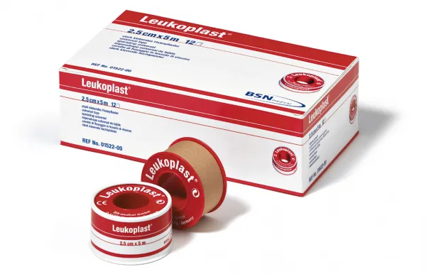 Leukoplast hautfarbenes Rollenpflaster, 5,00 cm x 5,0 mtr. (6 Rl.)