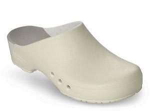 Schürr OP-Schuhe, CHIROCLOGS Professional, weiß, mit Fersenriemen, für Damen und Herren Gr. 36