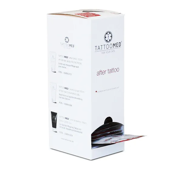 TattooMed after tattoo, 70 x 2,5 ml Sachet Spender