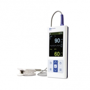 Nelcor Pulsoximeter PM10N, tragbar, mit Finger-Sensor DS100A 