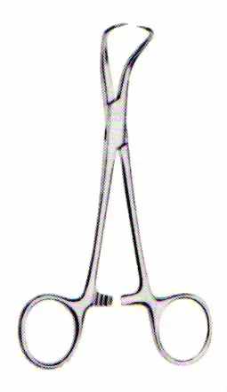 Tuchklemme nach Backhaus 13,0 cm