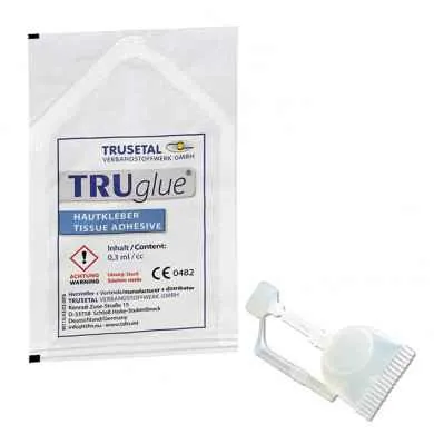 TRUGLUE Haut-und Wundkleber (10 Dosetten à 0,3 ml)
