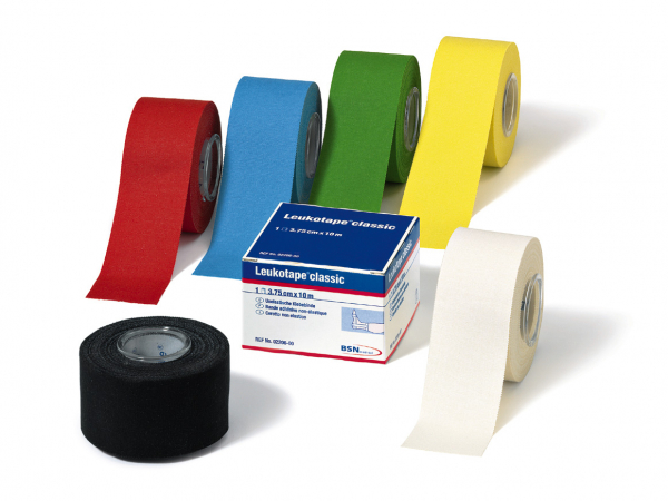 Leukotape classic Tapeverband, 3,75 cm x 10 mtr. (12 Rollen)  Rot