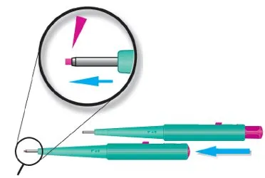 Kai Biopsy-Punch mit Abwerfer (20 Stck) Einmal-Hautstanzen, 2,0 mm