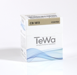 Akupunkturnadeln TeWa CB-Typ, mit CU-Griff ohne Führrohr (100 Stück) 0,18 x 13 mm