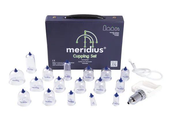 Meridius Schrpfglas-Set mit Pumpe im Koffer (17 Kuststoff Schrpf-Glser)