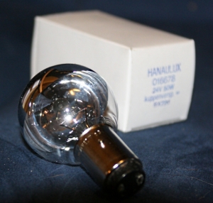 Ersatzlampe Heraeus/Hanaulux, 56018550, 24 V, 40 W, Bajonettsockel BA15d 
