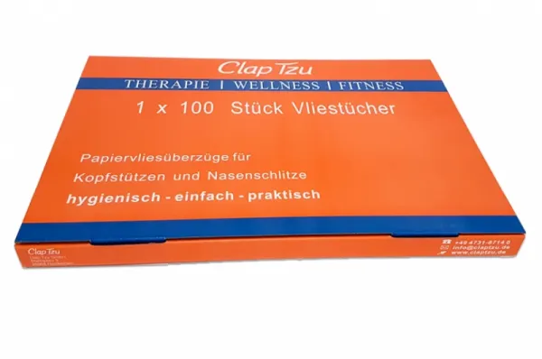 Vliestcher Gesichtsauflagen fr Kopfsttzen mit Y-Schlitz  40 x 30 cm (300 Stck)