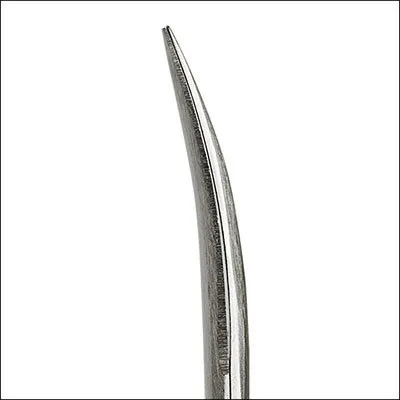Einmal Schere chirurgisch stumpf/stumpf gebogen,11,5 cm, Metall, einzeln steril verpackt (25 Stck)