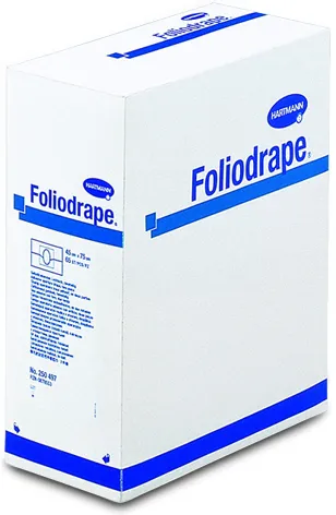 Foliodrape Protect Einmal Lochtuch 2-lagig 75 x 90 cm steril (40 Stck)
