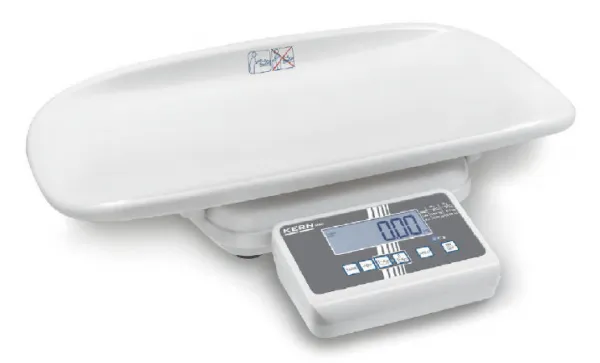KERN elektronische Babywaage MBA10K-3M mit Eichung Kat III 