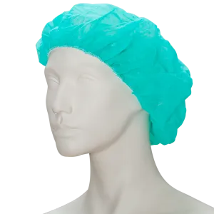 OP-Haube, Suavel Astrid, Barett Schwestern- und Patientenhaube (100 Stck) blau