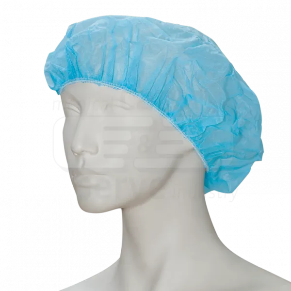 OP-Haube, Suavel Astrid, Barett Schwestern- und Patientenhaube (100 Stck) wei