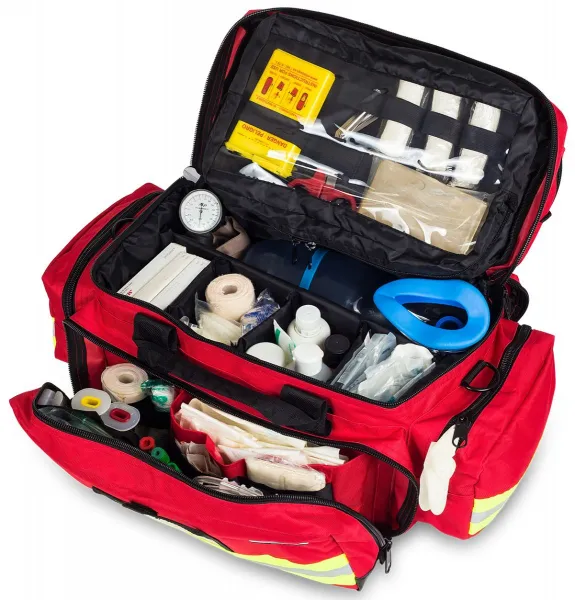 Notfalltasche GREAT CAPACITY,  55 x 34 x 32 cm, rot