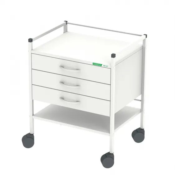 Haeberle 08/16 Basiswagen 60, 730 mm hoch 3 Schubladen