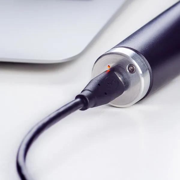 LuxaScope Auris LED Otoskop 3,7 V mit Akku und USB blau