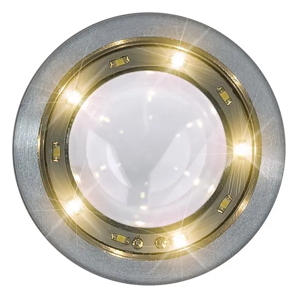LuxaScope Dermatoskop CCT LED 2,5 V schwarz, Kontaktscheibe mit Skalierung
