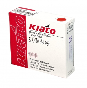 Kiato Plus Einmal-Skalpellklingen (100 Stck) steril einzeln verpackt Fig. 19