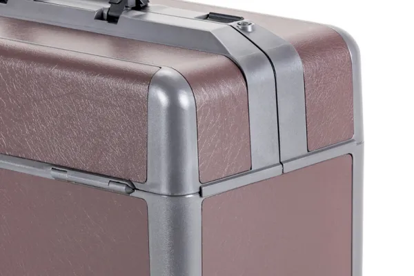Arzttasche IDEAL gro, 44 x 24 x 29 cm, Besatz: Kunstleder Braun