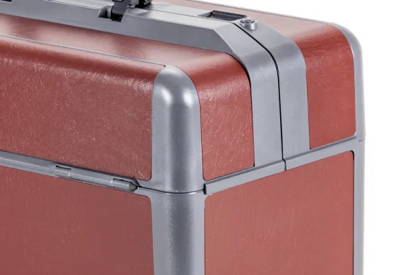 Arzttasche IDEAL gro, 44 x 24 x 29 cm, Besatz: Kunstleder Bordeaux