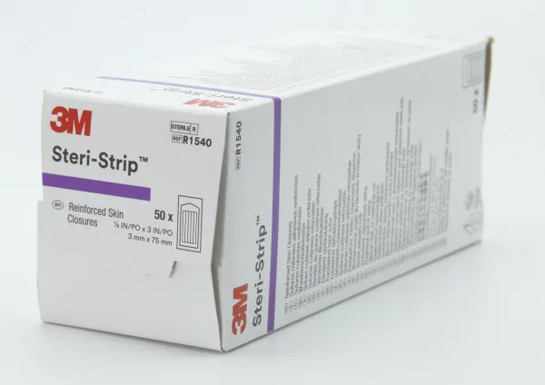 Steri-Strip Wundverschlussstreifen, steril, 3,0 x 7,5 mm (50x5 Stck)