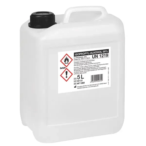 Isopropyl Alkohol 99 %, 5 Ltr.