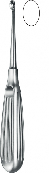 Scharfer Lffel nach Volkmann 17 cm lang, Fig. 1