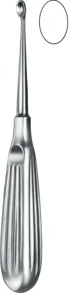 Scharfer Lffel nach Volkmann 17 cm lang, Fig. 4