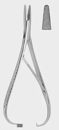 Nadelhalter nach Mathieu gerundete Griffe mit Hartmetalleinlagen, 20,0 cm
