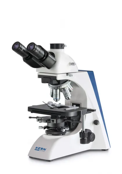 Hellfeld Mikroskop Trinokular Kern OBN 135 PROFESSIONAL LINE, LED Beleuchtung, mit 5 Objektiven