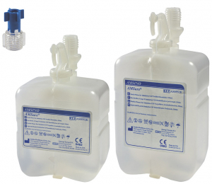 AMSure Sterilwasser 20 x 350 ml für die Inhalation mit Befeuchtungsadapter