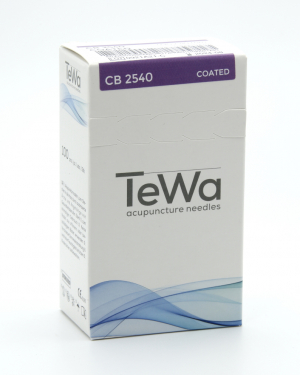 Akupunkturnadeln TeWa CB-Typ, mit CU-Griff ohne Führrohr (100 Stück) 0,25 x 40 mm