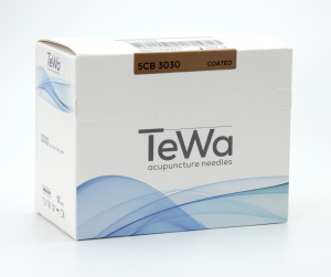 Akupunkturnadeln TeWa 5CB-Typ, CU-Griff o.Führrohr (1000 Stück zu 5 Stück geblistert) 0,30 x 30 mm