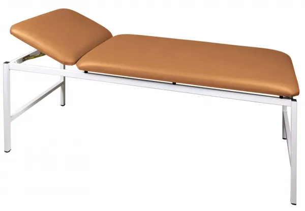 Untersuchungsliege UltraCHECK 200, 70 x 68 x190 cm, Belastbarkeit 200 kg., Mittelbraun
