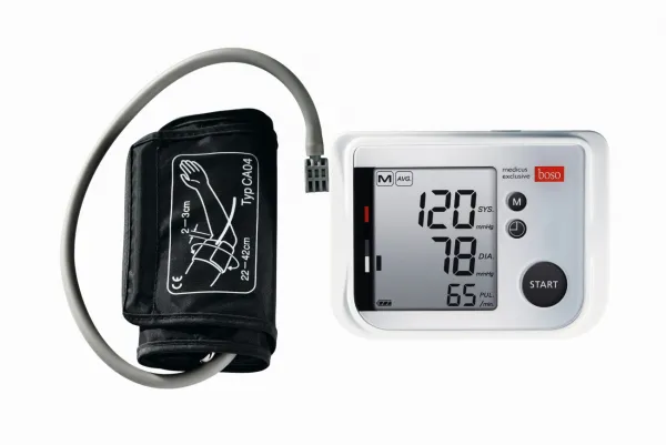 Blutdruckmesser, boso medicus exclusive mit Standard-Klettenmanschette