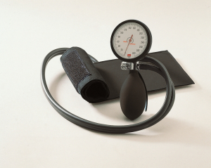 Blutdruckmesser Boso Clinicus II, 2 Schlauch mit Klettenmanschette Schwarz