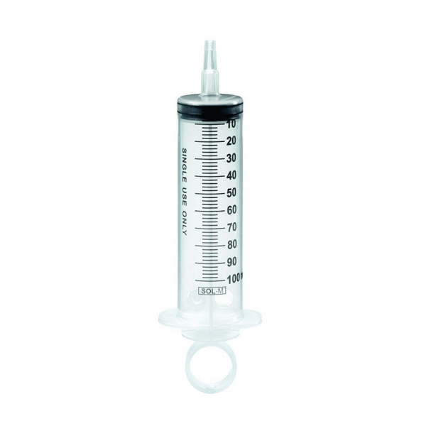Omnifix Solo Blasenspritzen 100 ml ohne Luer-Adapter (100 Stck)
