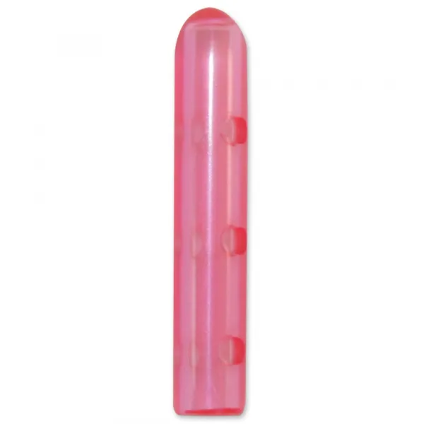 Instrumentenschutzkappe, gelocht, transluzent, 3,2  x 25,4 mm rot  (100 Stck)