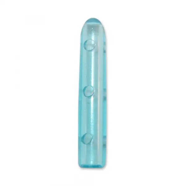 Instrumentenschutzkappe, gelocht, transluzent 2,0 x 19 mm blau (100 Stck)