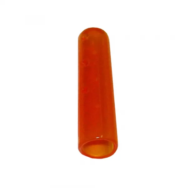 Instrumentenschutzkappe, gelocht, spitz zulaufend, transluzent, 8,0 - 9,9 x 38 mm orange (70 Stck)