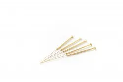 Akupunkturnadeln TEWA GOLD-TYPE 1610 CU-Griff ohne Fhrrohr (50 Stck) 0,16 x 10 mm