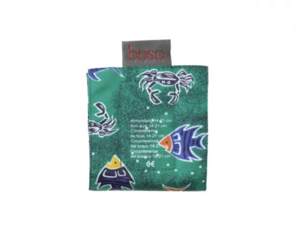 BOSO Clinicus I S Blutdruckmessgerät für den Oberarm, 1 Schlauch, Kinder-Klettenmanschette bunt