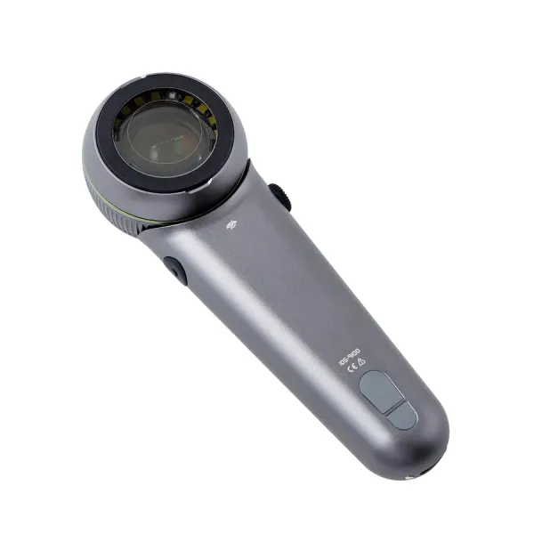 Dermatoskop, IDS-9100, 12-fach Vergrößerung, LED, USB, Ladestation