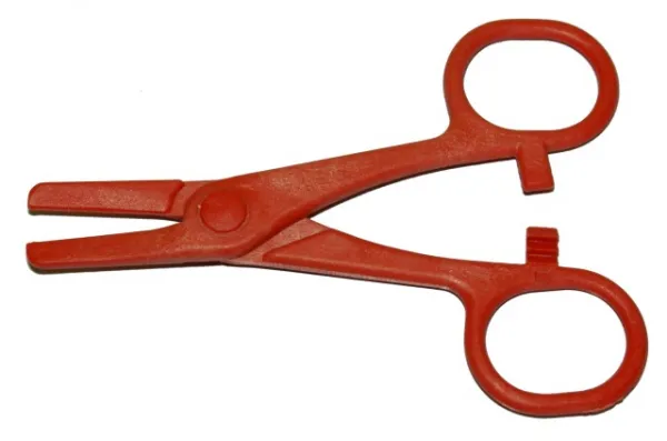 Dialyseklemme rot, Kunststoff, unsteril (50 Stück) Katheter oder Schlauchklemme