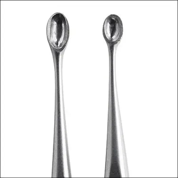 Einmal-Scharfer-Löffel, Kombination 16,0 cm, steril (25 Stk) mittel